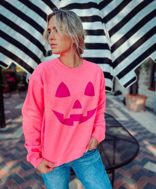 Pink-O-Lantern Sweater