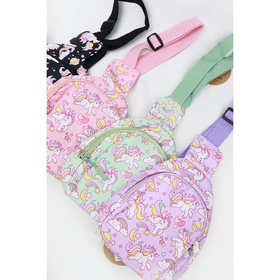 Kids unicorn Cross Body Bag