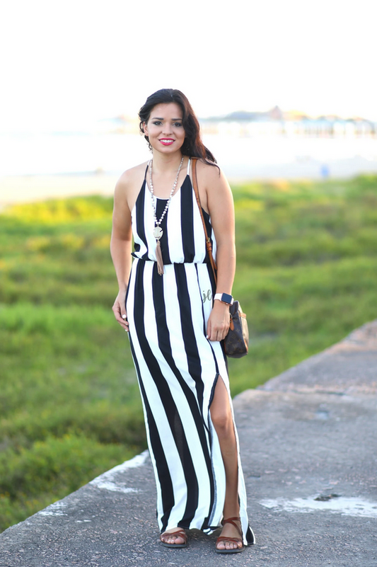 Criss Cross Maxi Dress