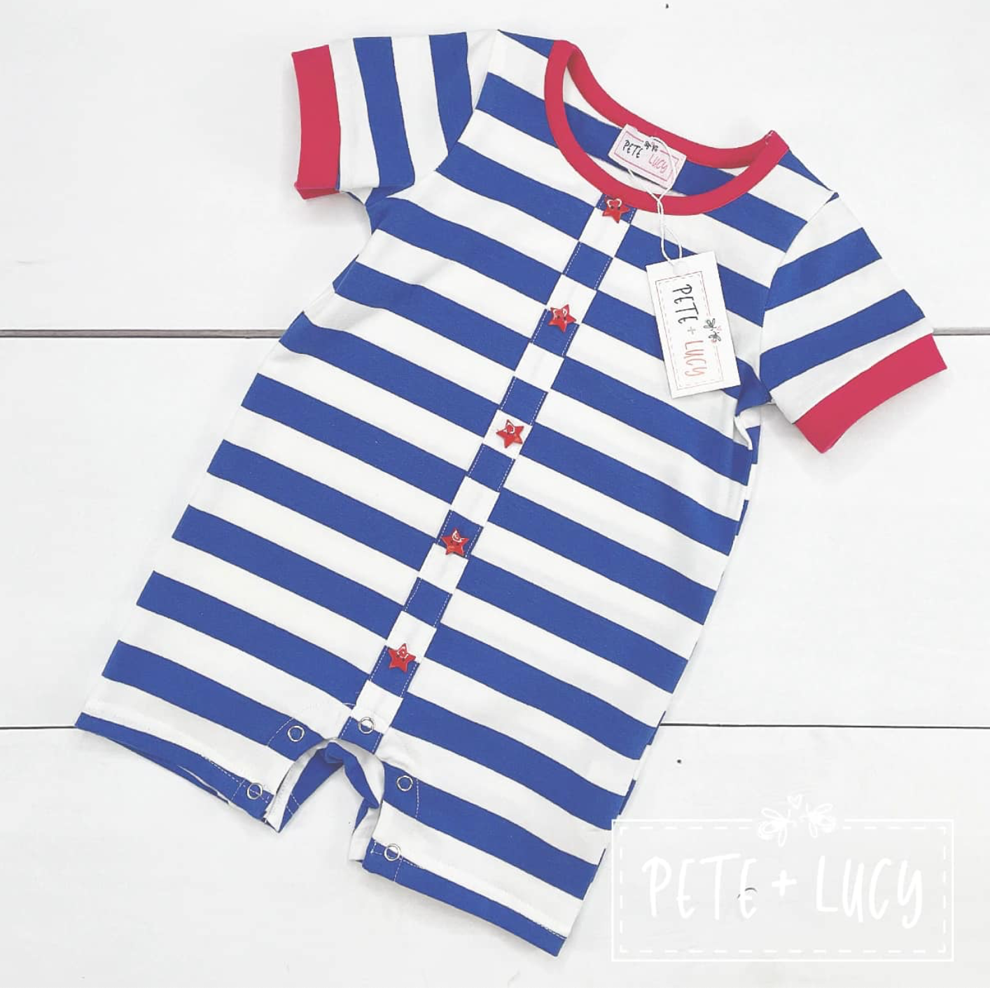 July 4th BOYS Romper